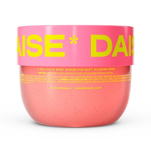 DAISE Exfoliating Body Scrub in Pomegranate Glow, For Soft Glowing Skin thumbnail 2