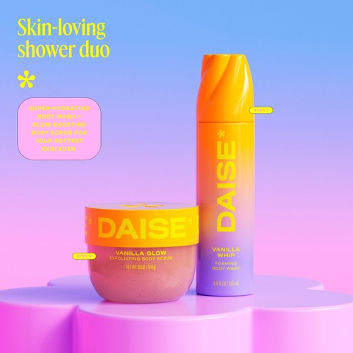 DAISE Foaming Body Wash in Vanilla Whip, Ultra Hydrating for Skin thumbnail 9