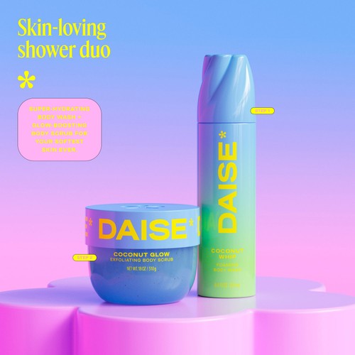 DAISE Foaming Body Wash in Coconut Whip, Ultra Hydrating for Skin thumbnail 8