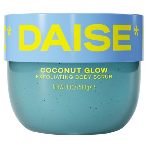 DAISE Exfoliating Body Scrub in Coconut Glow, For Soft Glowing Skin