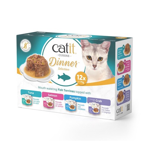 Catit Fish Dinner Variety Pack