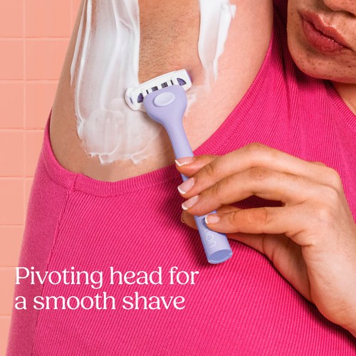 Wilkinson Sword Intuition Quattro Sensitive Women's Razor & 5 Blade Refills thumbnail 4
