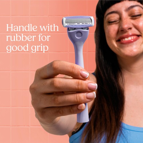 Wilkinson Sword Intuition Quattro Sensitive Women's Razor & 5 Blade Refills thumbnail 5