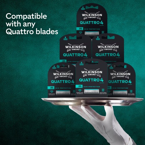 Wilkinson Sword Quattro Men's Razor thumbnail 6
