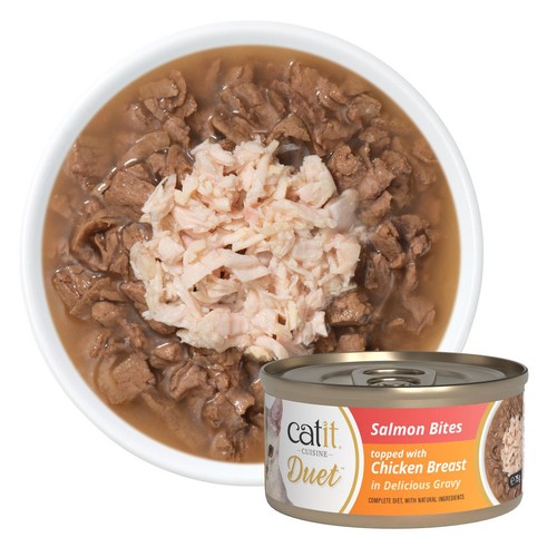 Catit Duet Salmon with Chicken thumbnail 2