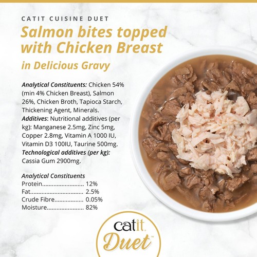 Catit Duet Salmon with Chicken thumbnail 3
