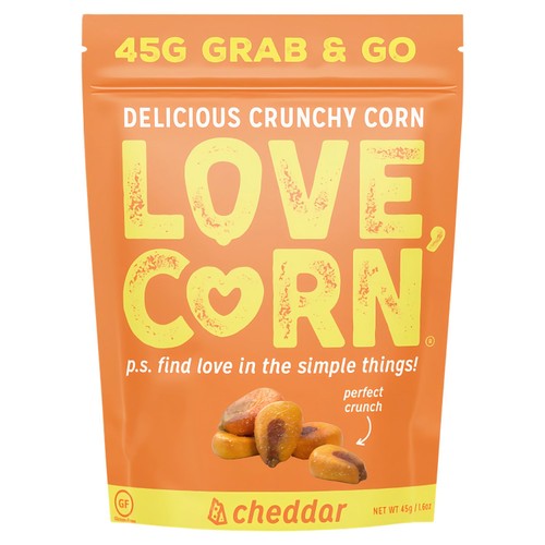 LOVE CORN Cheddar Crunchy Corn