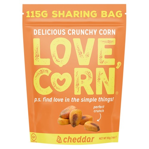LOVE CORN Cheddar Crunchy Corn