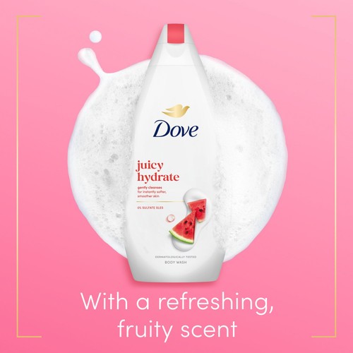 Dove Advanced Care Juicy Hydrate Body Wash thumbnail 3