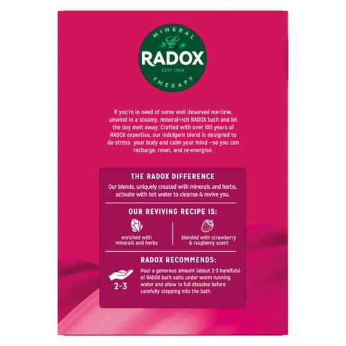 Radox Feel Radiant Bath Salt thumbnail 6