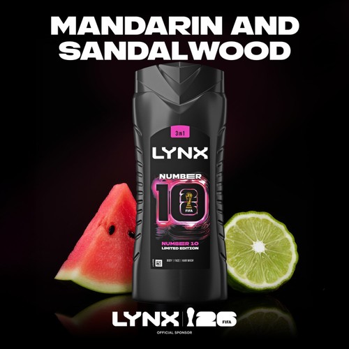 Lynx SG Number 10 FIFA Shower Gel thumbnail 3