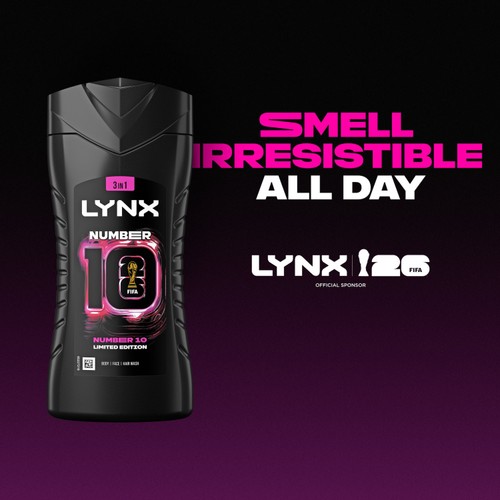 Lynx SG Number 10 FIFA Shower Gel thumbnail 2