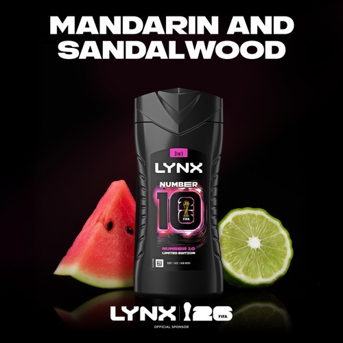 Lynx SG Number 10 FIFA Shower Gel thumbnail 3