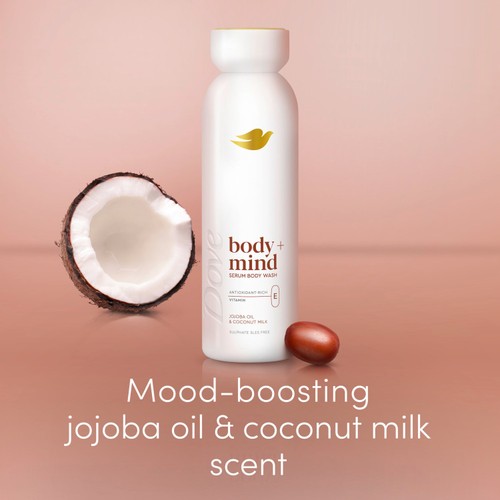Dove Body + Mind Jojoba Oil & Coconut Milk Body Wash thumbnail 3