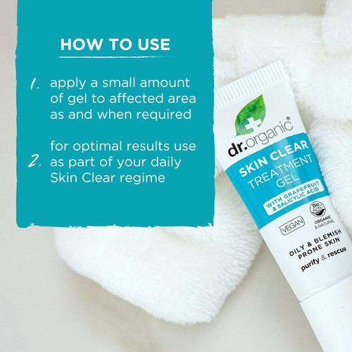 Dr Organic Skin Clear 5-in-1 Spot Treatment Gel thumbnail 4