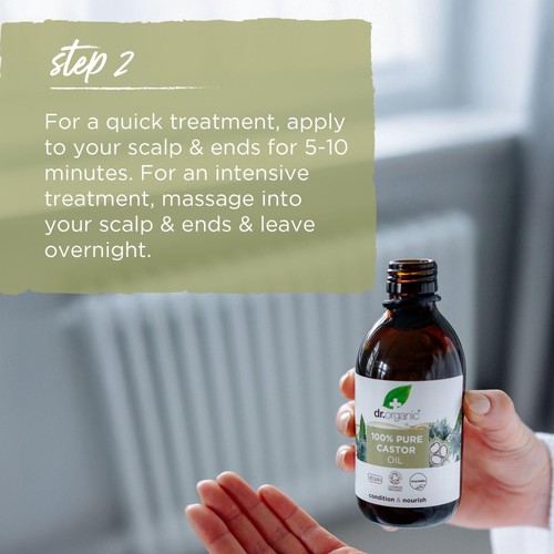 Dr Organic Castor Oil 100% Pure Cold Pressed Oil thumbnail 3