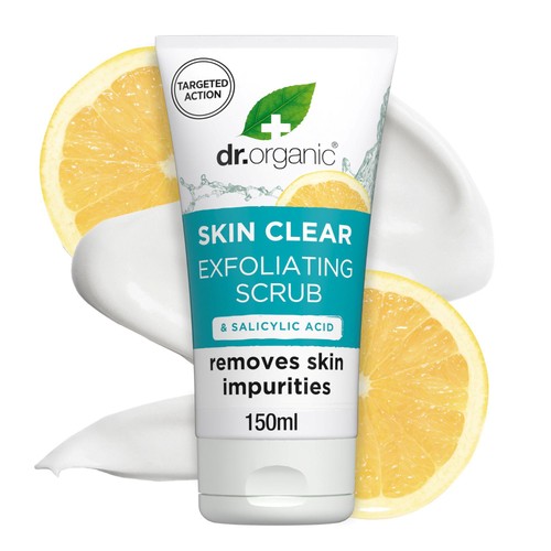 Dr Organic Skin Clear Exfoliating Scrub