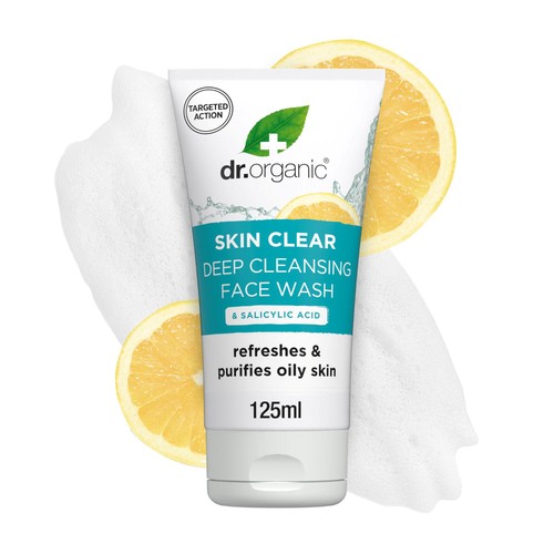 Dr Organic Skin Clear Deep Cleansing Face Wash