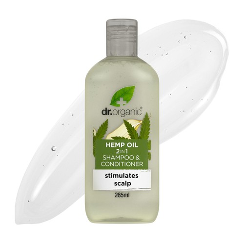 Dr Organic Hemp Oil 2 in 1 Shampoo & Conditioner
