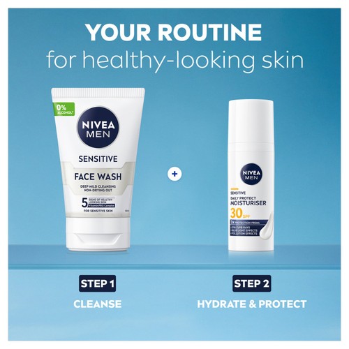 NIVEA MEN Sensitive Daily Protect Moisturiser SPF 30 thumbnail 3