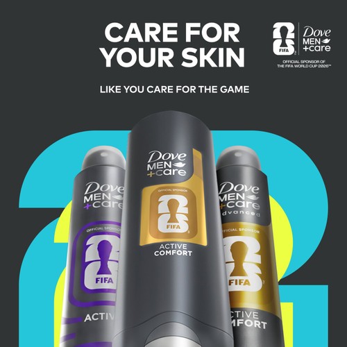 Dove Men+Care Active Comfort FIFA Shower Gel thumbnail 5