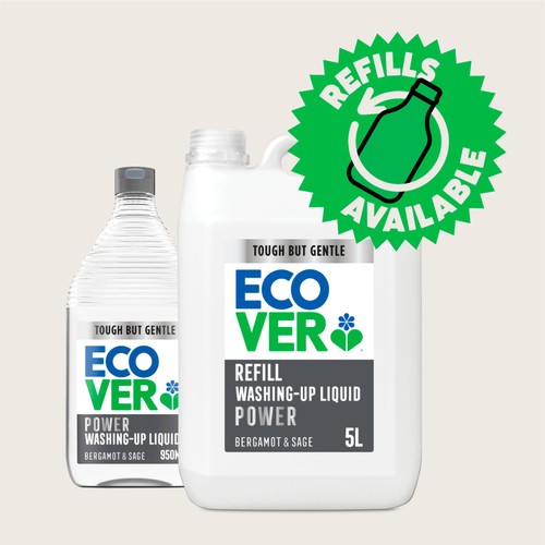 Ecover Power Washing Up Liquid thumbnail 5