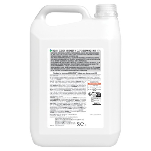 Ecover Concentrated Fabric Softener Zero Non Bio 200 Washes thumbnail 2