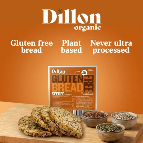 Dillon Organic Seeded Gluten Free Bread thumbnail 2