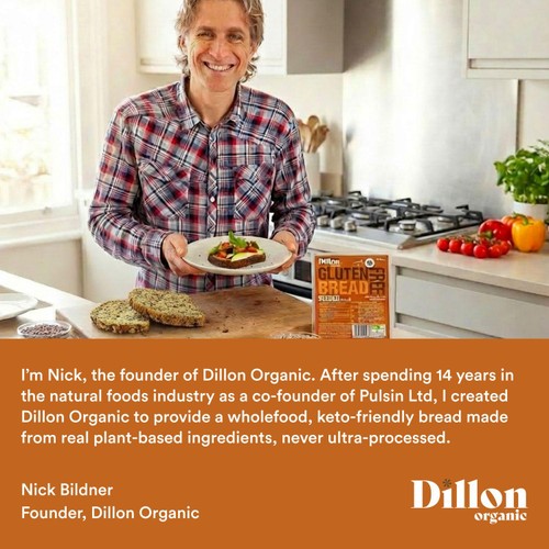 Dillon Organic Seeded Gluten Free Bread thumbnail 4