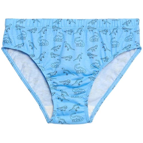 M&S Pure Cotton Dino Briefs, 5-6 Years, Multi thumbnail 4