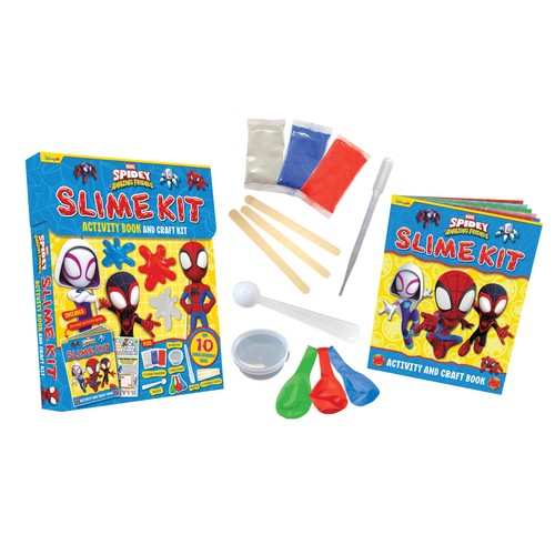 Marvel Spidey & his Amazing Friends Slime Kit Activity Book and Craft Kit thumbnail 2