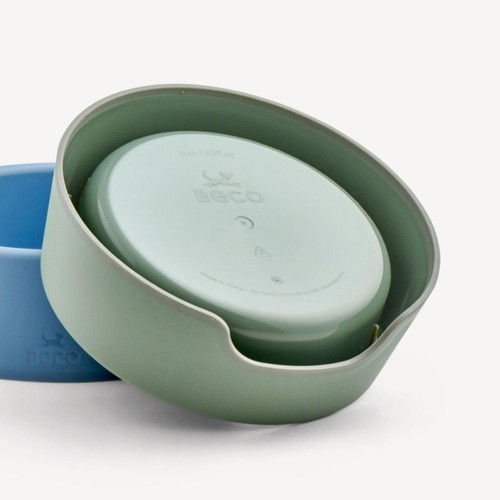 Beco Steady Dog Bowl Olive Green Large thumbnail 2