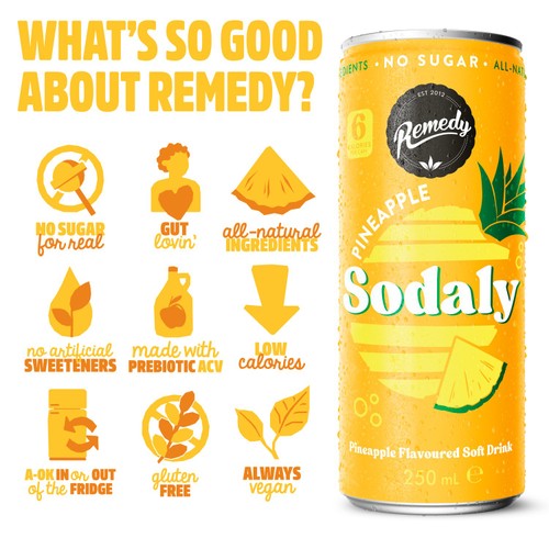 Remedy Sodaly Pineapple thumbnail 3