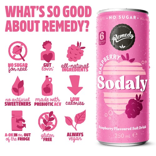 Remedy Sodaly Raspberry thumbnail 3