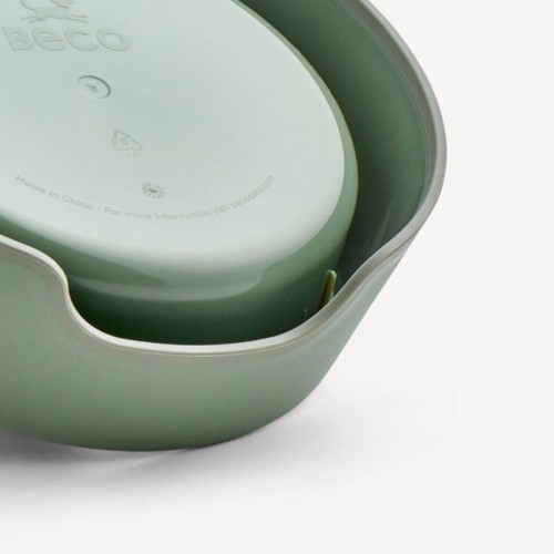 Beco Steady Cat Bowl Olive Green thumbnail 2