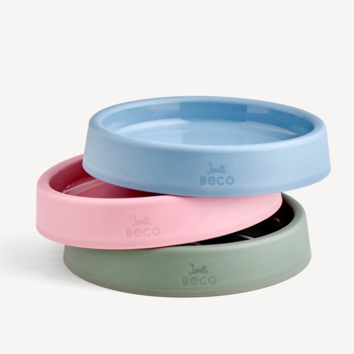 Beco Steady Cat Bowl Olive Green thumbnail 3