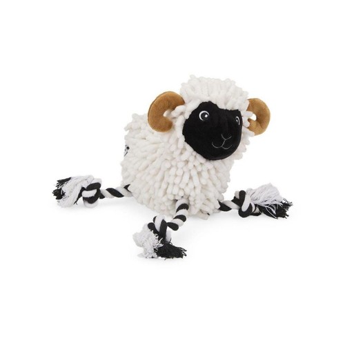 Petface Noodle Ram Plush Dog Toy