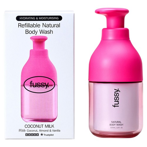 Fussy Refillable Natural Body Wash Coconut Milk
