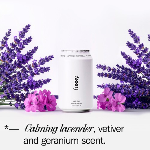 Fussy Natural Body Wash Refill Lavender Fields thumbnail 2