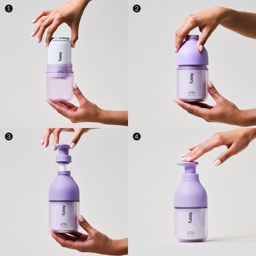 Fussy Natural Body Wash Refill Lavender Fields thumbnail 4
