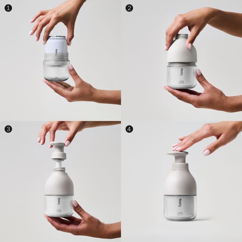 Fussy Refillable Natural Hand Wash Coconut Milk thumbnail 5