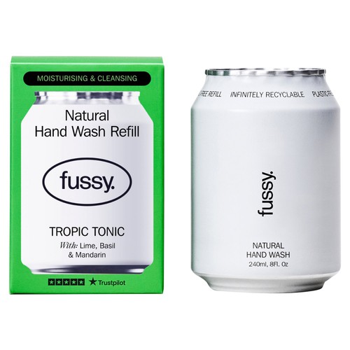 Fussy Natural Hand Wash Refill Tropic Tonic