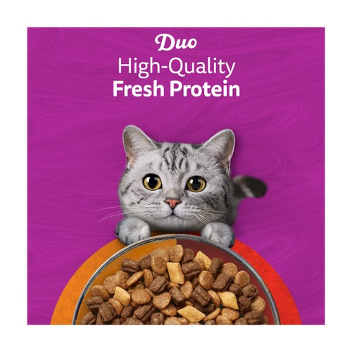Whiskas 1+ Adult Complete Dry Cat Food Duo Meaty Combo 800g thumbnail 4
