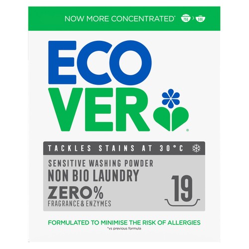 Ecover Concentrated Non Bio Zero Laundry Powder 19 Washes thumbnail 2