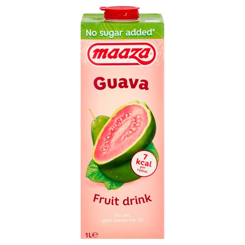 Maaza Guava No Added Sugar 1ltr