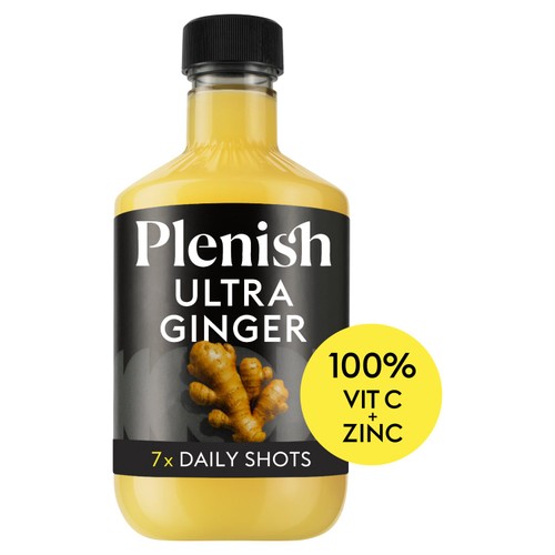 Plenish Ginger Ultra Dosing Bottle 7x Shots