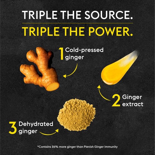 Plenish Ginger Ultra Dosing Bottle 7x Shots thumbnail 5