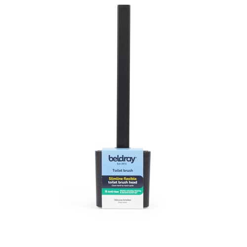 Beldray Anti-Bac Slimline Toilet Brush Black thumbnail 3