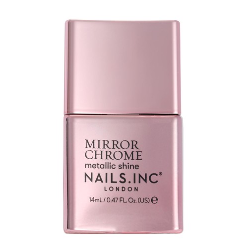 Nails.INC Pink Mirror Chrome Nail Polish You're Being Chromatic