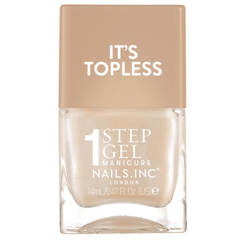 Nails.INC Topless Nail Polish Demi